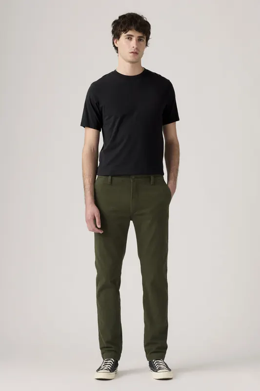 Levi's Xx Chino Std Ii Rosin Wool Like Maat: W33L34 | Chino's Outlet | Heren | Groen