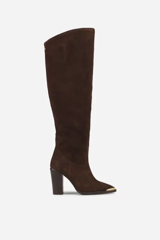 Bronx New-americana High Boot Coffee Bean Maat: 41 | Laarzen Outlet | Dames | Bruin