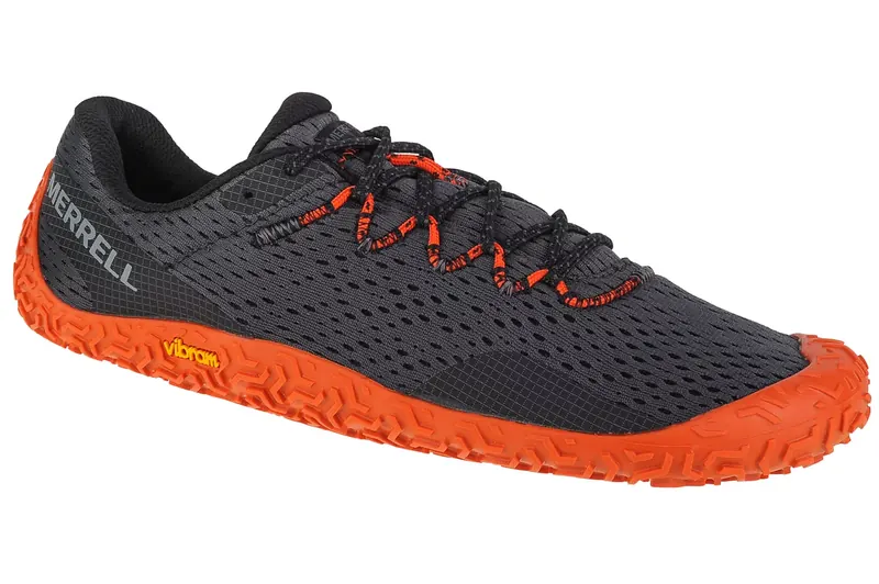 Merrell Vapor Glove 6 J067667, Męskie, Szare, buty do biegania, tkanina, rozmiar: 41