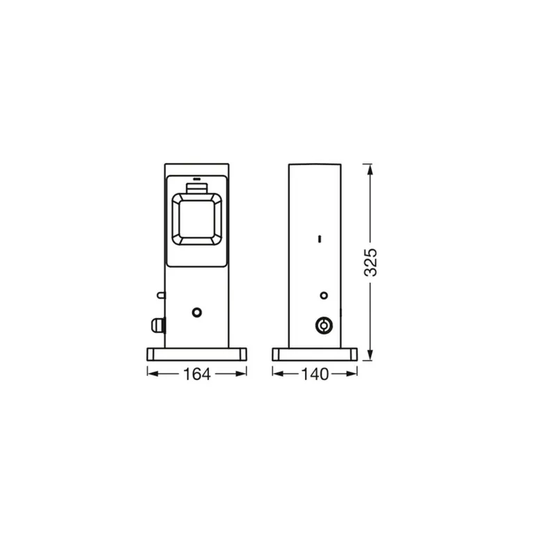 OSRAM SMART+ Listwa zasilająca WiFi, antracyt, IP44, 2-krotna