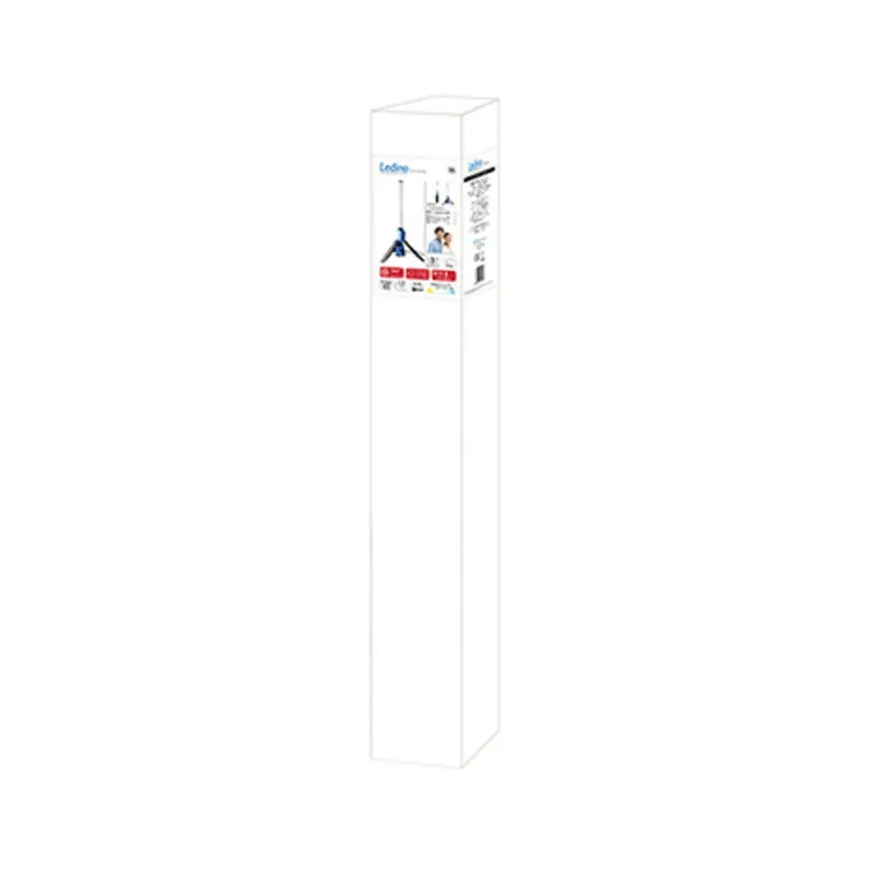 Słupek LED Rath 360° niebieski/czarny 6 500 K 90 W