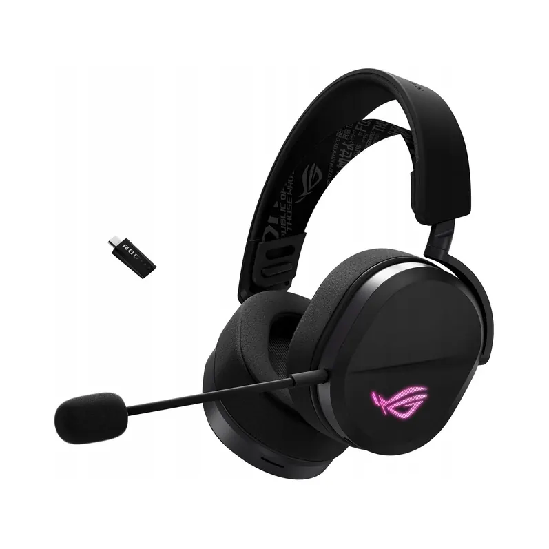 Bezdrôtové slúchadlá cez uši Asus Rog Pelta