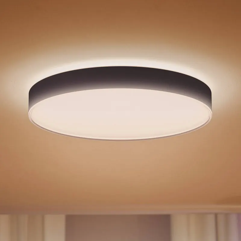 Philips Hue Enrave lampa sufitowa LED 55,1cm czarna
