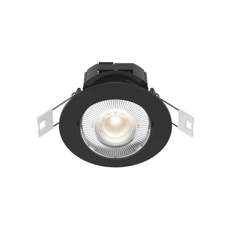Lampa sufitowa wpuszczana typu downlight Calex Smart, czarna