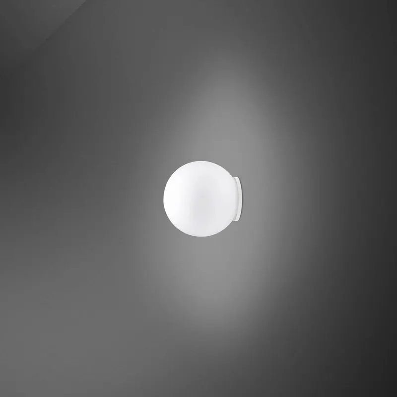 Fabbian Lumi Sfera szklana lampa ścienna, Ø 9 cm