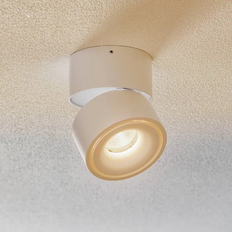 Reflektor LED Clippo Egger DLS, biały, 2700 K, ściemniany
