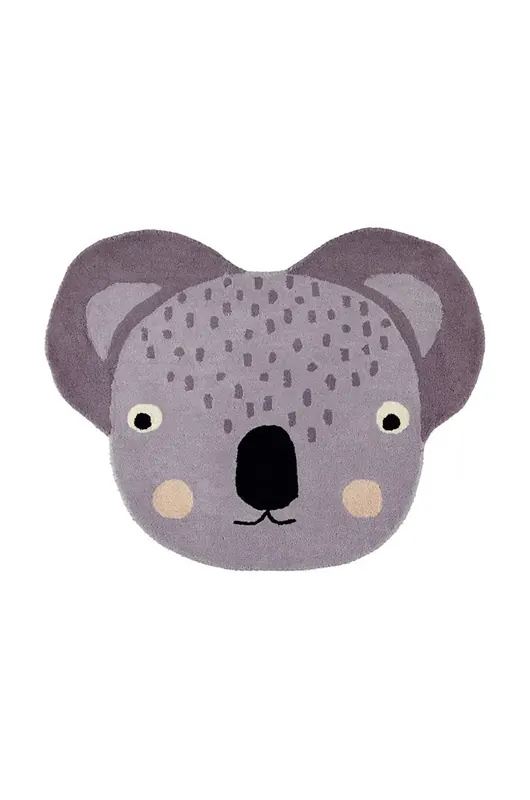 OYOY dywan wełniany Koala 85 x 100 cm