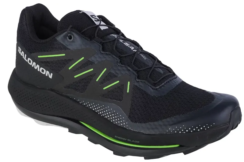 Salomon Pulsar Trail 473852, Męskie, Czarne, buty do biegania, tkanina, rozmiar: 44