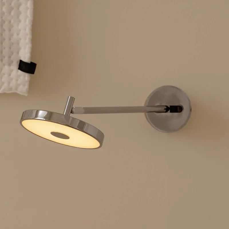 Kinkiet LED UMAGE Asteria LONG HW, stal polerowana, 45 cm