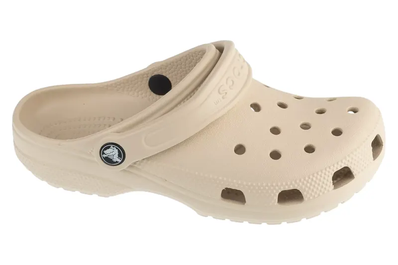 Crocs Classic 10001-2MC, Unisex, Beżowe, klapki, syntetyk, rozmiar: 38/39