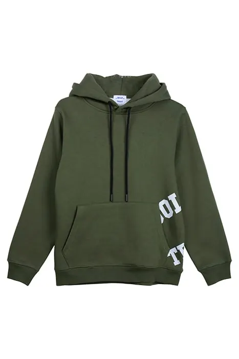 In Gold We Trust The Screw Hoodiegreen Maat: L | Hoodies Outlet | Unisex | Groen