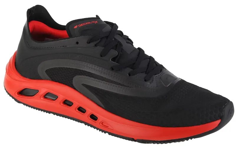 4F Gecko Lite X 4FSS23FSPOM017-21S, Męskie, Czarne, buty treningowe, tkanina, rozmiar: 42