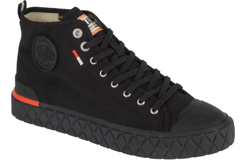Palladium Palla Ace Chukka Org 79142-001-M, Męskie, Czarne, trampki, tkanina, rozmiar: 45
