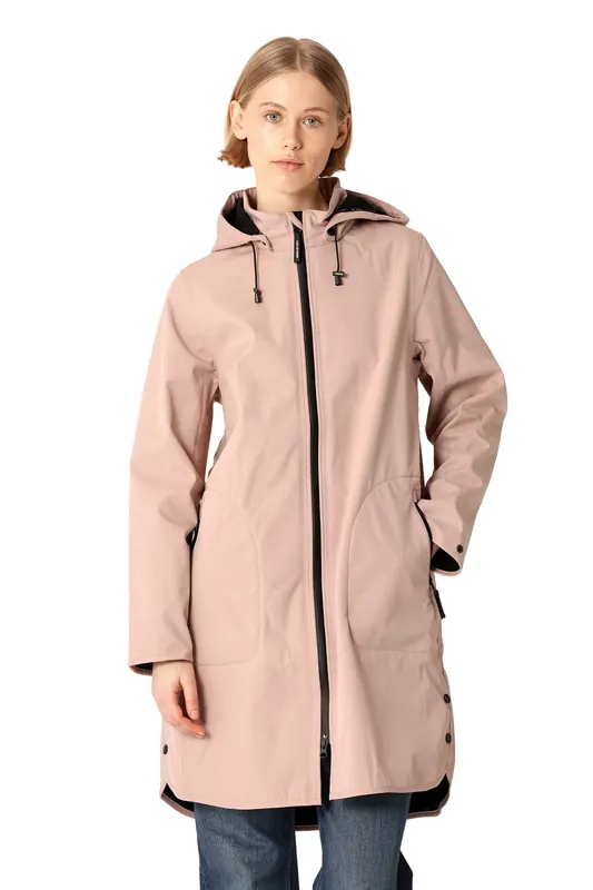 Ilse Jacobsen Rain12 Rain Jackets Adobe Rose Maat: 42 | Regenjassen Outlet | Dames | Roze