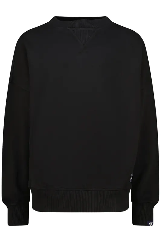 Vingino Boys Nevy Sweater Deep Black Maat: 16 | Truien Outlet | kids | Zwart