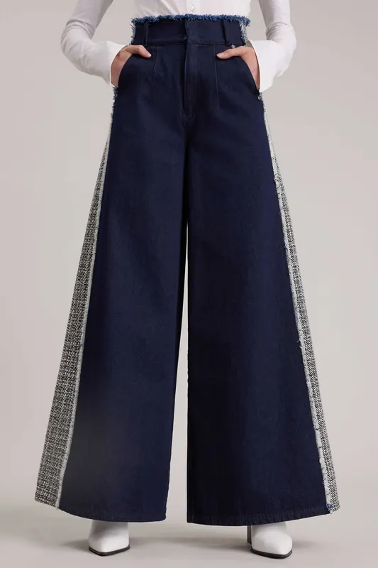 Anne Fontaine Alina Jeans (pant) Dark Navy Maat: 40 | Pantalons Outlet | Dames | Blauw