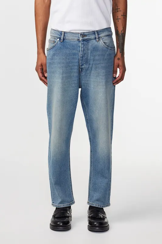 NN.07 Frey 1854 Straight Jeans — Slim Fit Maat: W29L32 | Straight Jeans Outlet | Heren | Blauw