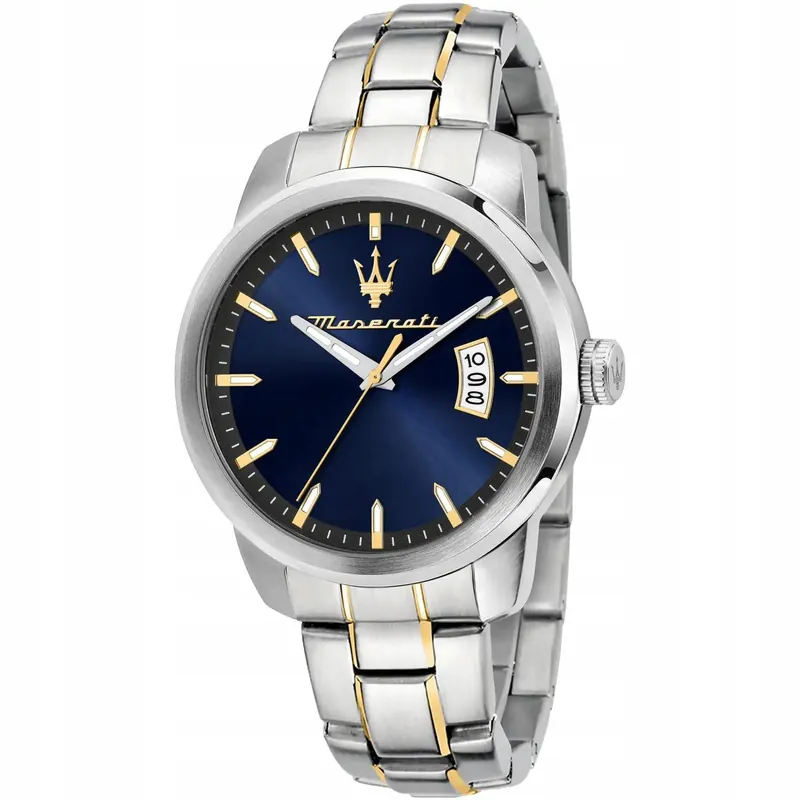 Zegarek Męski Maserati R8853121011 srebrny bransoleta