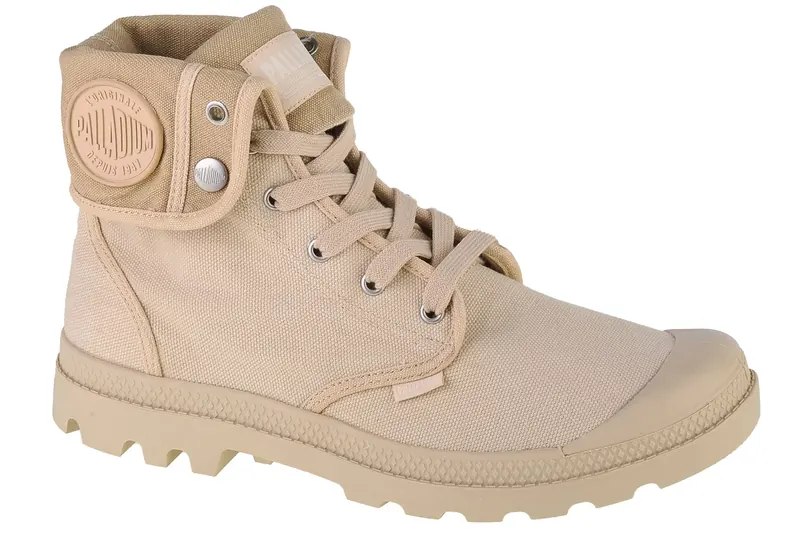 Palladium Baggy 02353-221-M, Męskie, Beżowe, buty sneakers, tkanina, rozmiar: 46