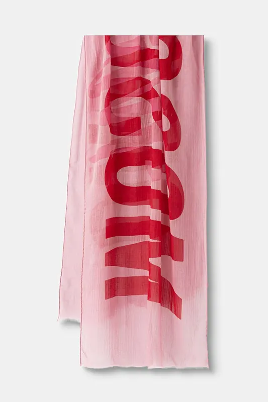 Moschino szal damski wełniany