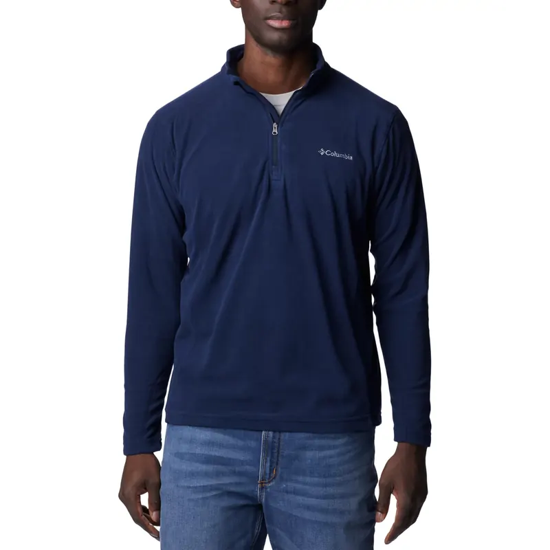 Columbia Klamath Range II Half Zip Fleece 1352472466, Męskie, Granatowe, polary, poliester, rozmiar: S