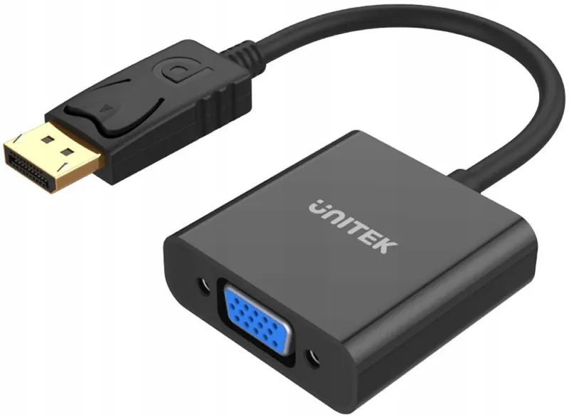 Adapter Unitek Y-5118E DisplayPort na Vga FullHD