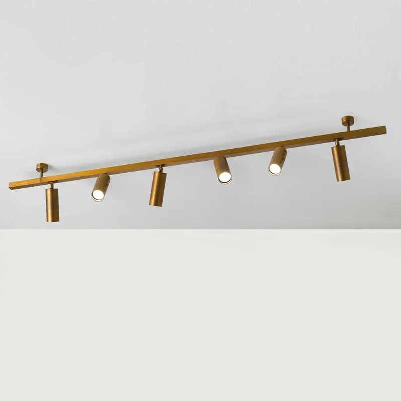 Lampa sufitowa 7535, mosiądz oksydowany, 6-punktowa, GU10