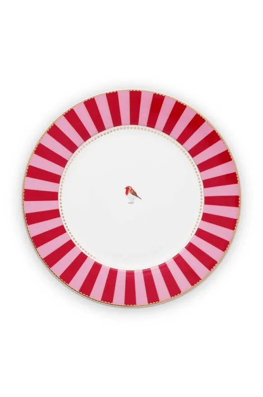 Pip Studio zestaw talerzy płaskich Love Birds 26,5 cm 6-pack