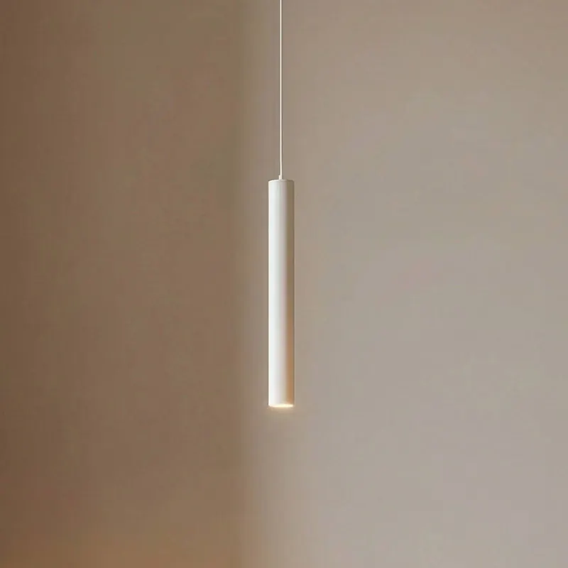 Lampa wisząca LED Lindby Lumaro, biała, 27 cm, 48 V, ściemniana