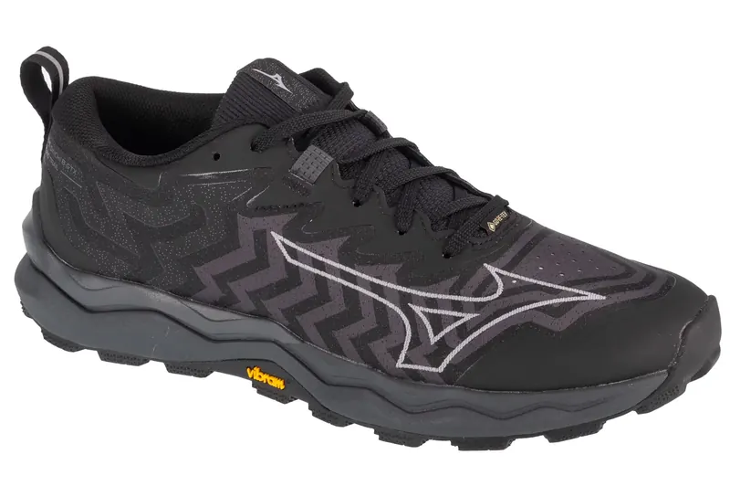 Mizuno Wave Daichi 8 GTX J1GJ245601, Męskie, Czarne, buty do biegania, tkanina, rozmiar: 42,5