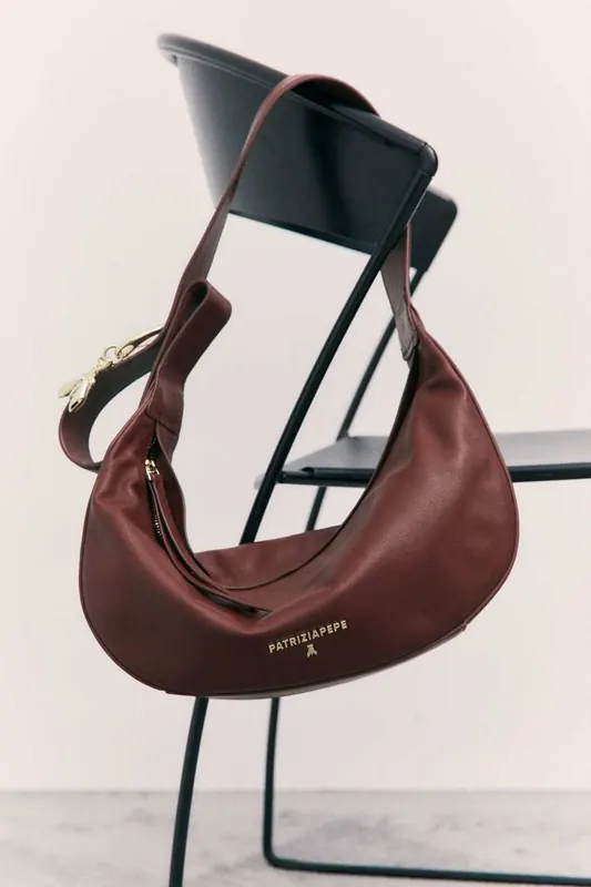 Średnia torebka crossbody New Moon ze skóry