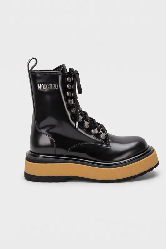 Moschino Footwear Black Maat: 40 | Laarzen Outlet | Heren | Zwart