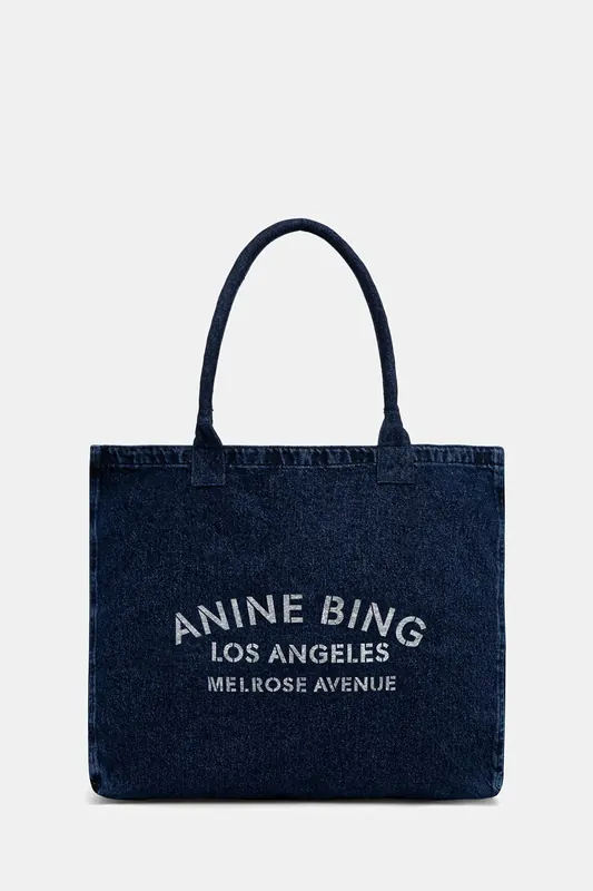 Anine Bing  LEO torebka tote damska jeansowa